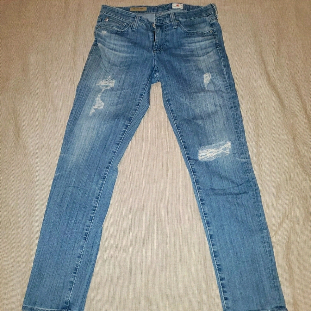 AG ripped jeans